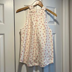 J by J Crew 100% Cotton Tie Back Halter Top NWT